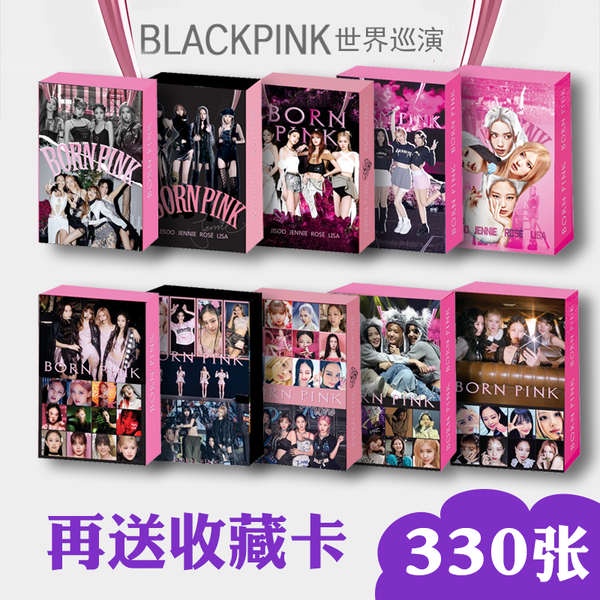 Blackpink card lomo card blackpink blackpink thẻ nhỏ 100 chuyến lưu diễn thế giới bonpink album ros nhỏ lomo thẻlisa xung quanh