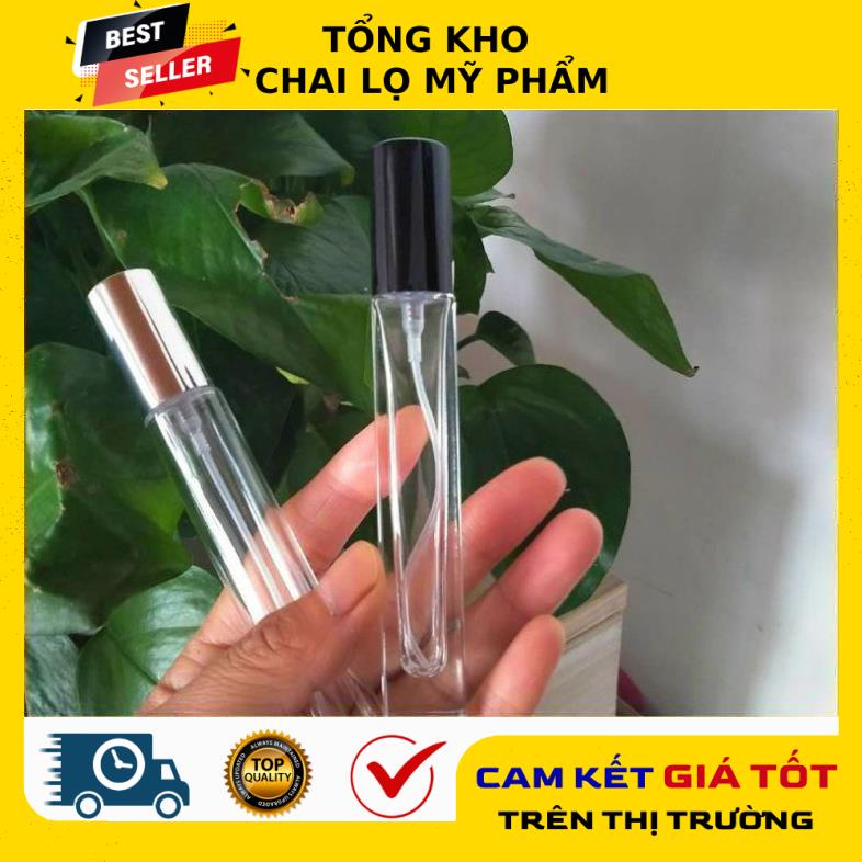 Chai Lọ Chiết Nước Hoa ❤ TOP BÁN CHẠY ❤ Chai Lọ chiết nước hoa 3ml 5ml 10ml vuông đựng dầu thơm