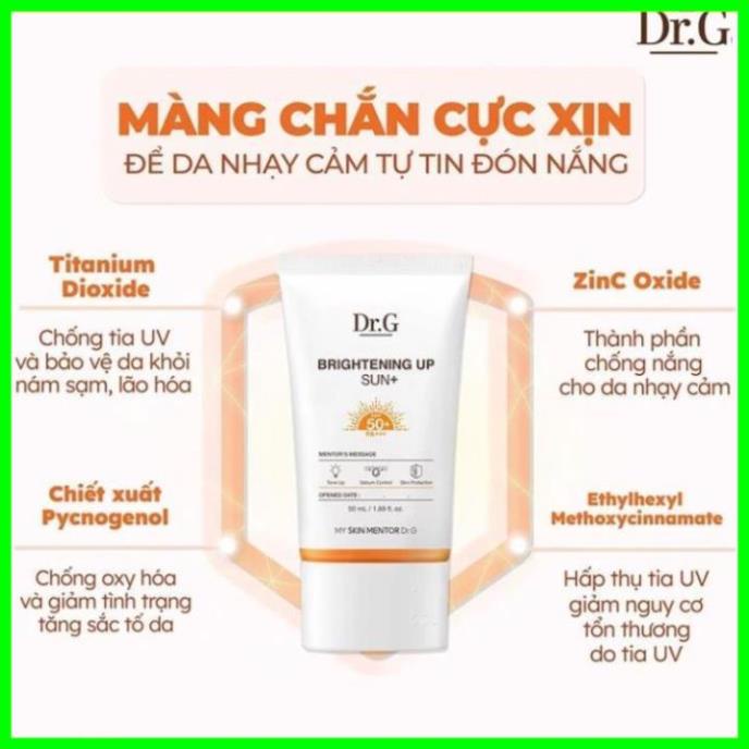 Kem Chống Nắng Dưỡng Sáng Da Dr.G Brightening Up Sun SPF50+ PA+++ 50ml