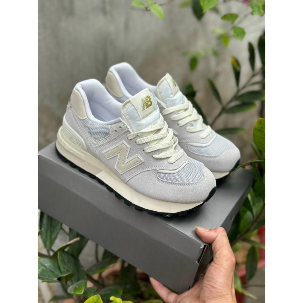 Giày Thể Thao New Balance 574 V2 Xám Trắng Grey New.balence Hot 2023, Giày Sneaker N.b 574 V2 Xám Trắng Chuẩn Sc Full pk