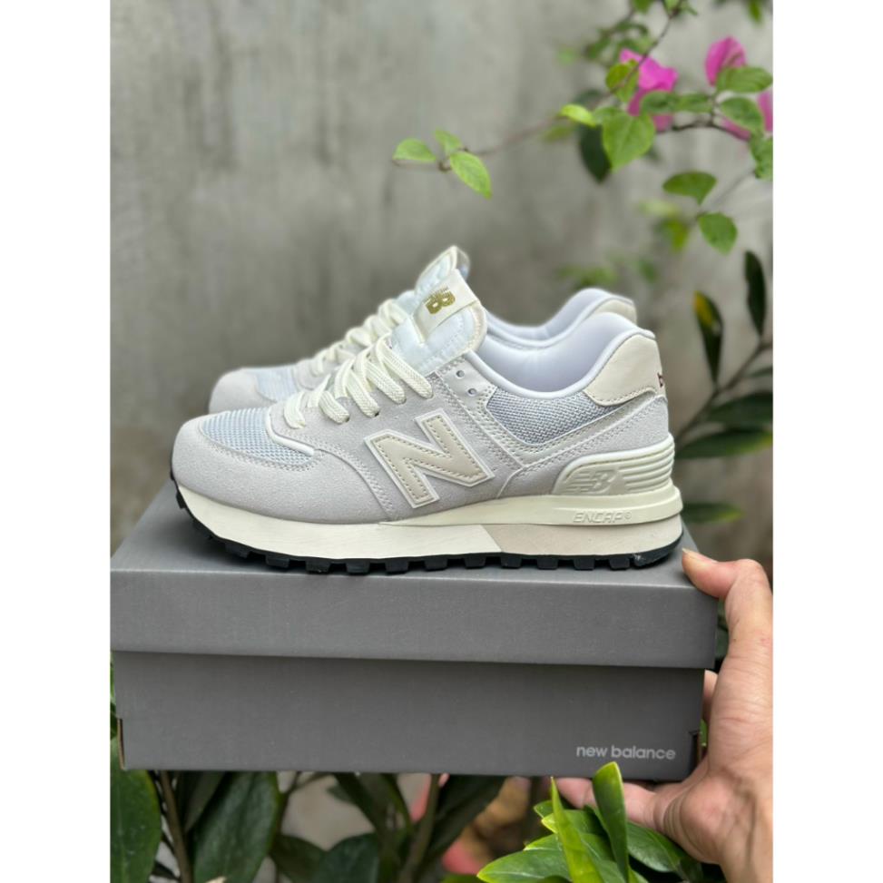 Giày Thể Thao New Balance 574 V2 Xám Trắng Grey New.balence Hot 2023, Giày Sneaker N.b 574 V2 Xám Trắng Chuẩn Sc Full pk