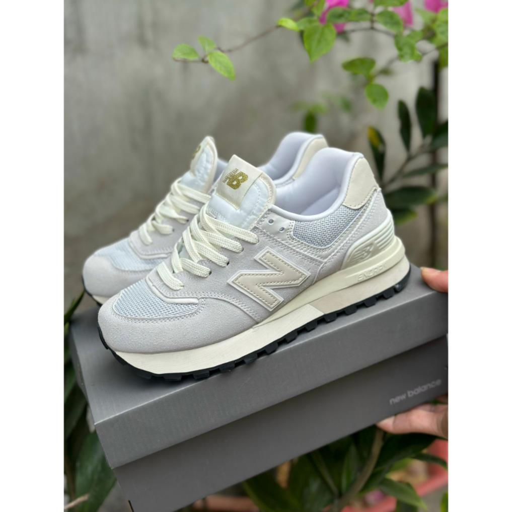 Giày Thể Thao New Balance 574 V2 Xám Trắng Grey New.balence Hot 2023, Giày Sneaker N.b 574 V2 Xám Trắng Chuẩn Sc Full pk