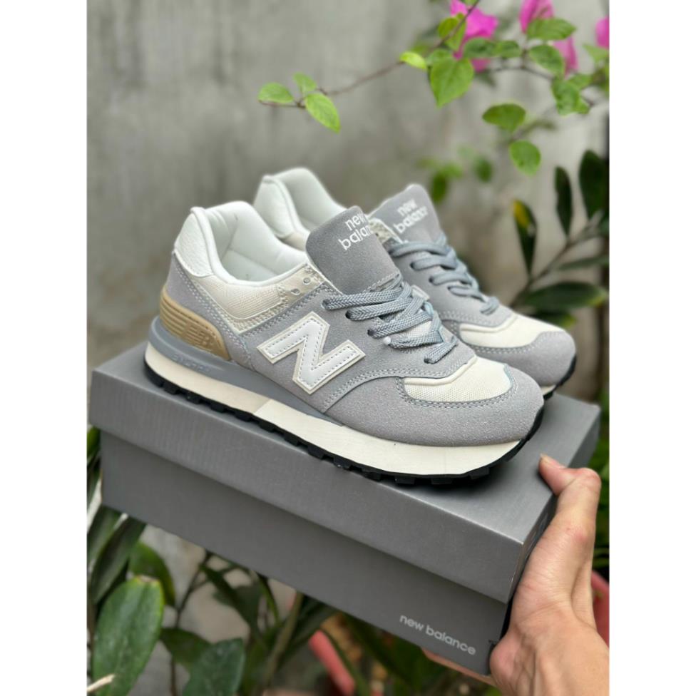 Giày Thể Thao New Balance 574 V2 Xám Trắng Grey New.balence Hot 2023, Giày Sneaker N.b 574 V2 Xám Trắng Chuẩn Sc Full pk