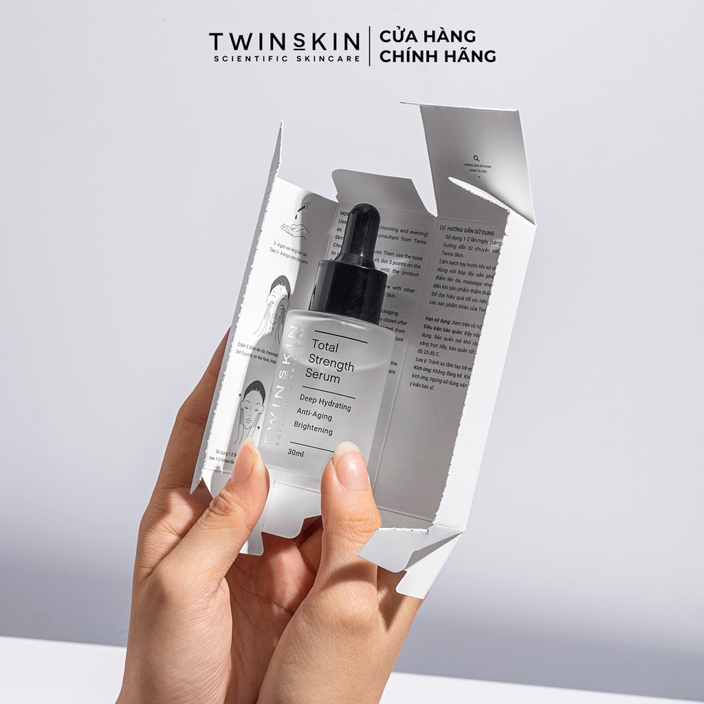 Serum Dưỡng Sáng Da Và Cấp Nước - Total Strength Serum Twins Skin 30ml