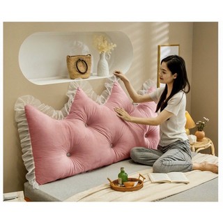 Gối tựa đầu giường , đệm đầu giường , mẫu hoàng gia Vương Miện 2021