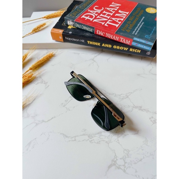 Mắt Kính Mát Thời Trang Nam 8712 Tròng Thuỷ Tinh,Tròng Đi Ngày Đêm,Tròng Phân Cực Chống Tia UV,Dáng Kính Hình Chữ Nhật