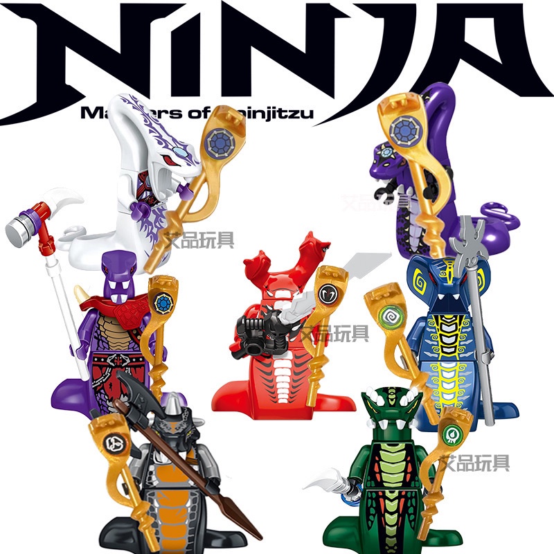 Hàng Mới Về Mô Hình lego Nhân Vật Trong Phim Hoạt Hình phantom ninja