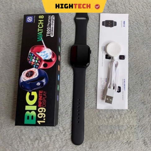 Đồng Hồ Thông Minh T800 Promax 2023 Kết Nối Bluetooth , Hỗ Trợ Nghe Gọi, Nhận Thông Báo, Sức Khỏe, Thể Thao-TECHHIGH | BigBuy360 - bigbuy360.vn