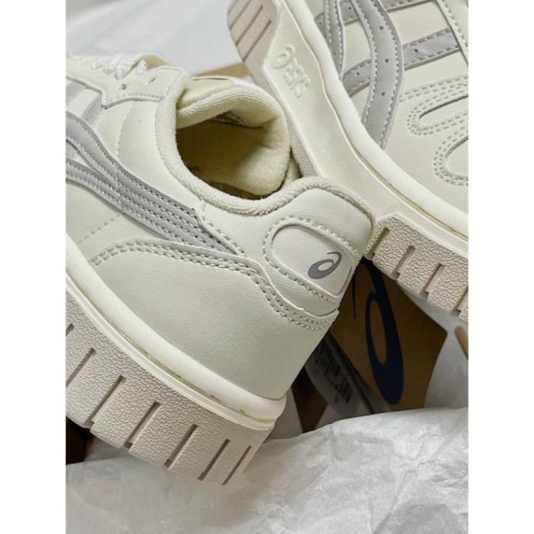 Giày Thể Thao Asics Court MZ Cream Black Gum Full Box.