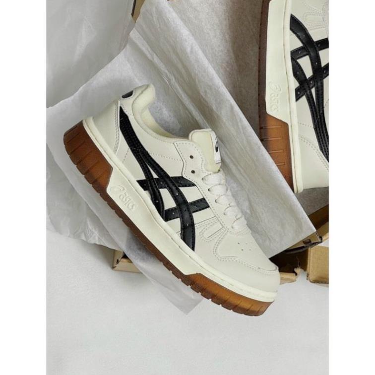 Giày Thể Thao Asics Court MZ Cream Black Gum Full Box.