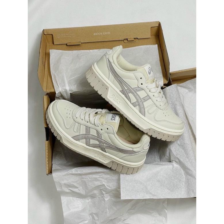 Giày Thể Thao Asics Court MZ Cream Black Gum Full Box.