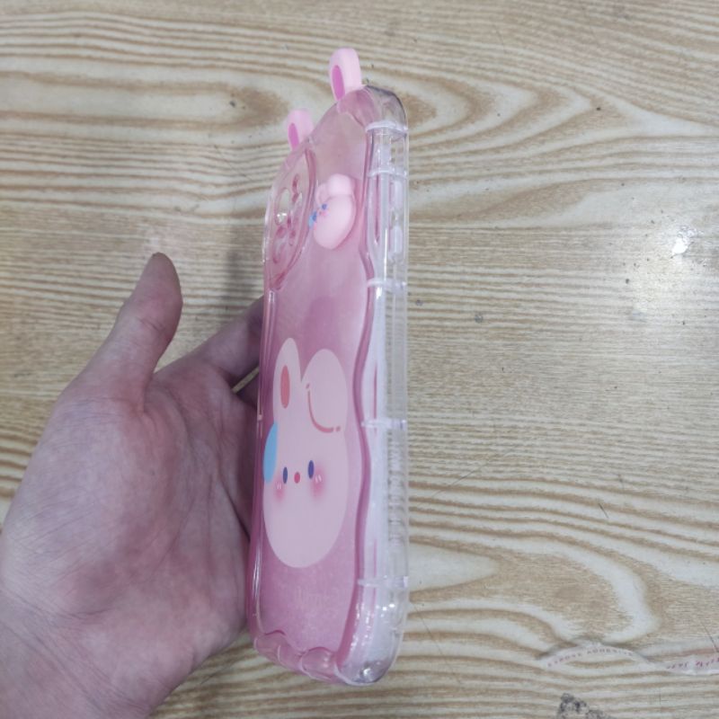 Ốp lưng iPhone 14 promax dẻo màu lưng rợn sóng in hình