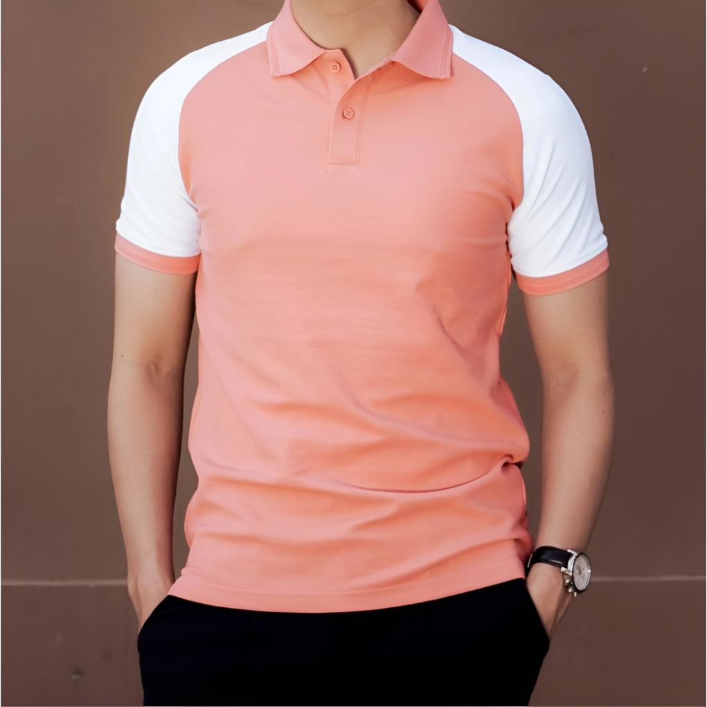 Áo thun nam Polo Pique Cotton USA thấm hút tối đa No.A02 - 158