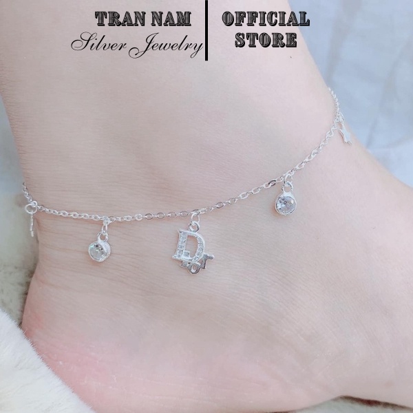 Lắc Chân Bạc Nữ Nhiều Mẫu Cỏ 4 Lá Hot Trend - Vòng Chân Bạc Trần Nam Silver