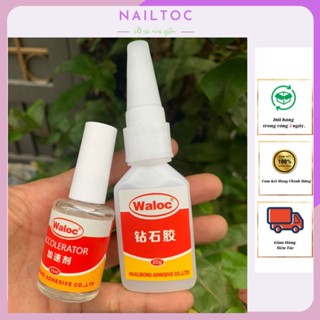 Keo bê tông nail , keo Waloc nail gắn móng chính hãng - Keo dán móng, gắn phụ kiện siêu chắc