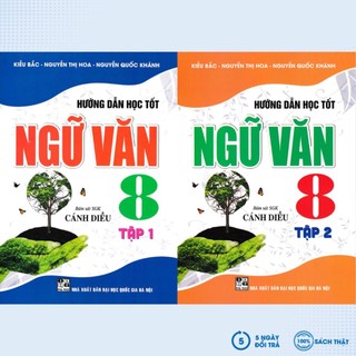 Sách - combo hướng dẫn học tốt ngữ văn 8 - tập 1 + 2 - ha