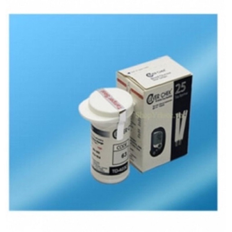 Máy thử đường huyết Clevechek TD-4125 kèm 25 que và 25 kim