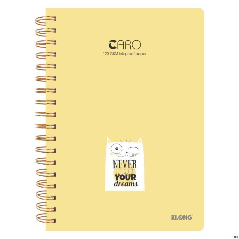 Sổ Caro lò xo kép KLONG B5- 200 trang 120/76; MS: 297 [klong]