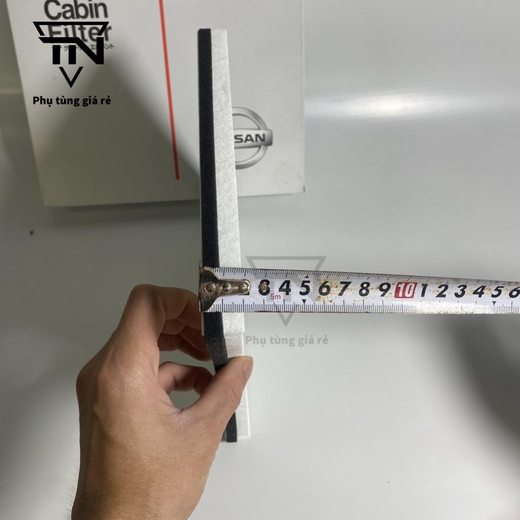 Lọc gió điều hòa ô tô , máy lạnh xe NISSAN SUNNY 2017-2021