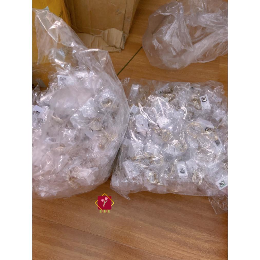 Dây đèn led trang trí fairylight đom đóm có sẵn pin dài 2m