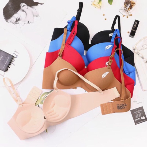 Áo Lót Nữ Nâng Ngực Không Gọng Đệm Dày Xuất Hàn Hình Lá A01 Đồ Lót HAISHOP