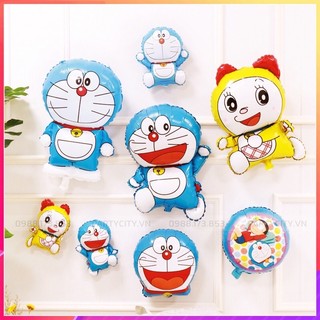 Bong bóng hình Doraemon trang trí sinh nhật