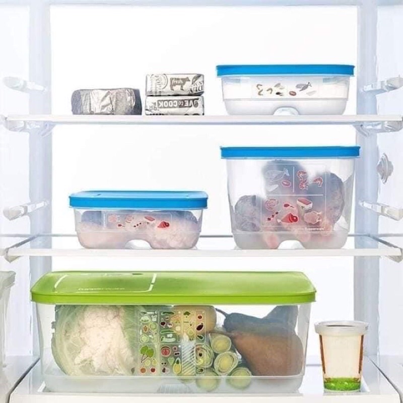 HỘP VENTSMART 9,9L TUPPERWARE CÓ VAN THỞ-ĐỰNG RAU CỦ, HOA QUẢ TƯƠI NGON