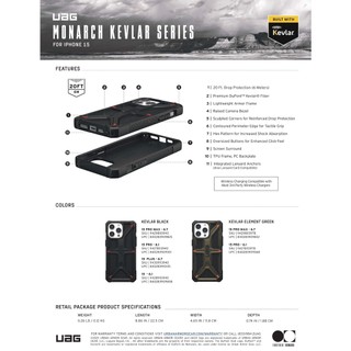 Ốp Lưng Chống Sốc UAG Monarch Cho iPhone 15 Pro [6.1 INCH]