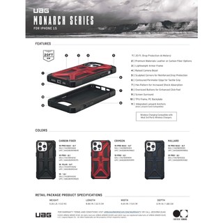 Ốp Lưng Chống Sốc UAG Monarch Cho iPhone 15 Pro [6.1 INCH]