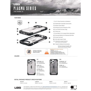 Ốp Lưng Chống Sốc UAG Plasma Cho iPhone 15 Pro Max [6.7 INCH]