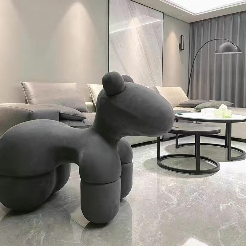 Ghế✨Pony Chair / Dior / Fendi✨, ghế thú cưng DECOR phòng khách phiên bản cao cấp phong cách Bắc Âu