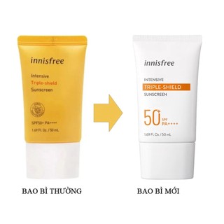 Kem chống nắng hàng ngày Innisfree Intensive Triple Shield Sunscreen SPF50+ PA++++
