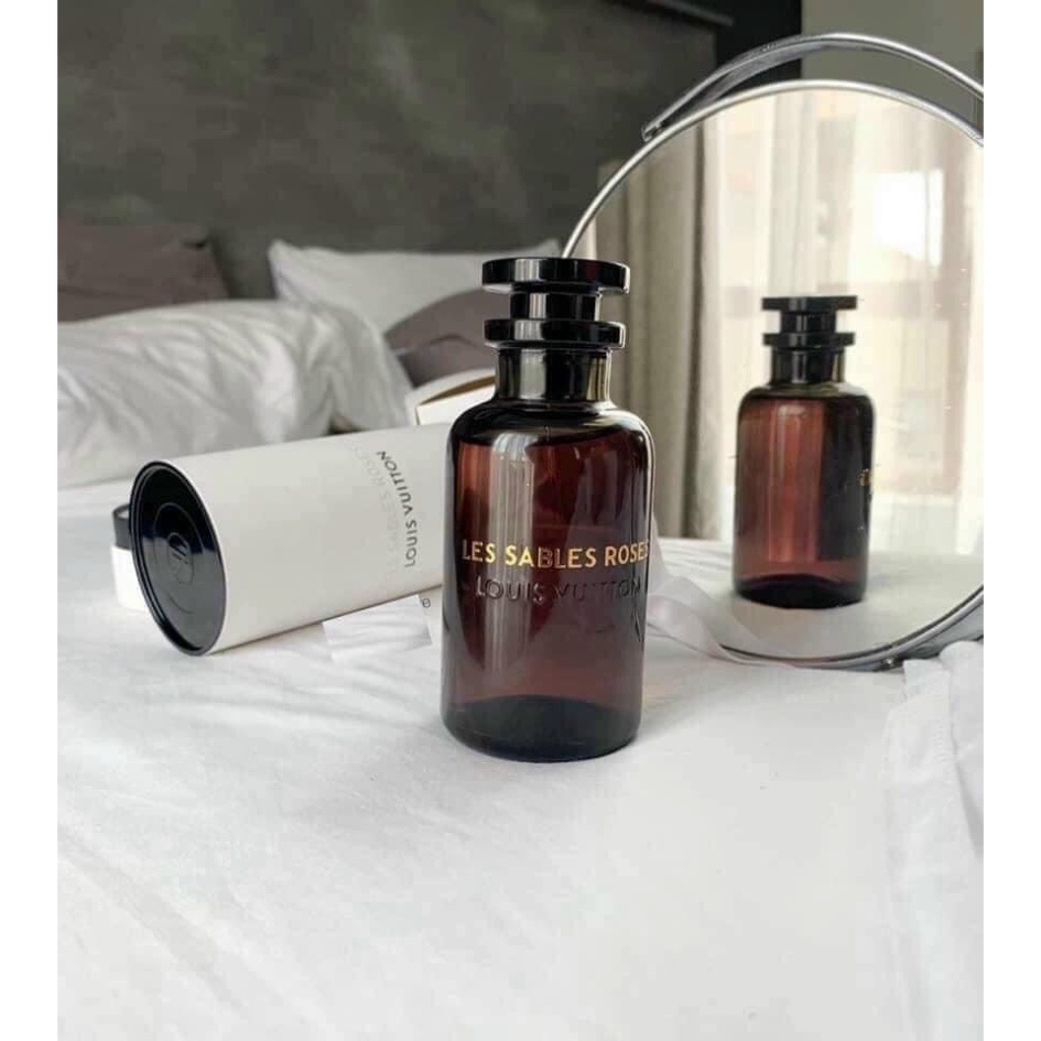 Nước Hoa Unisex Nam Nữ unisex Lv Les Sables Roses Hương Hoa Hồng Sa Mạc Thơm Sang Trọng Quý Phái Lưu Hương Lâu, dầu thơm