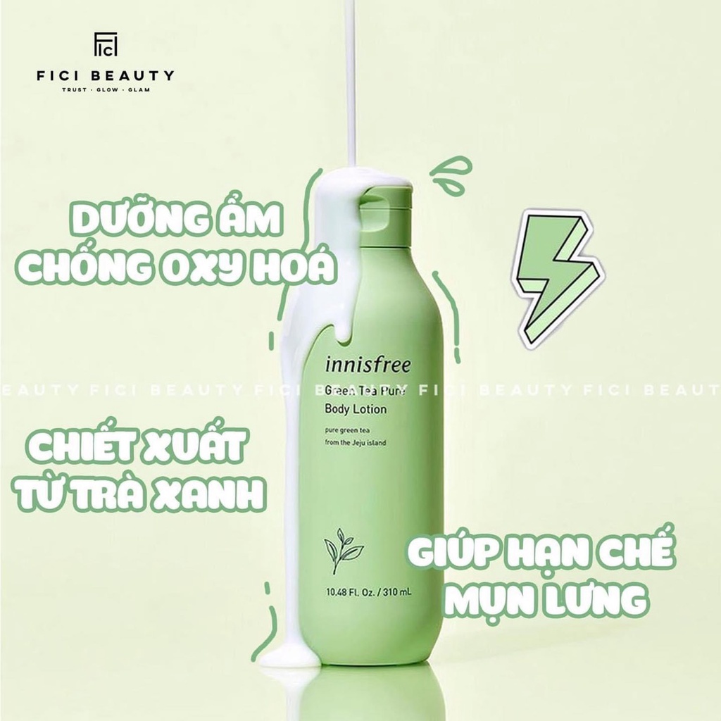 Sữa Tắm Innisfree Body Cleanser Dưỡng Ẩm & Trắng Da 310ml