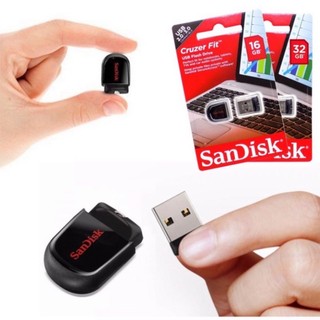 Thẻ nhớ usb mini - usb 8gb/16gb / 32gb/64gb 2.0 mini siêu siêu nhỏ sandisk cruzer fit cz33