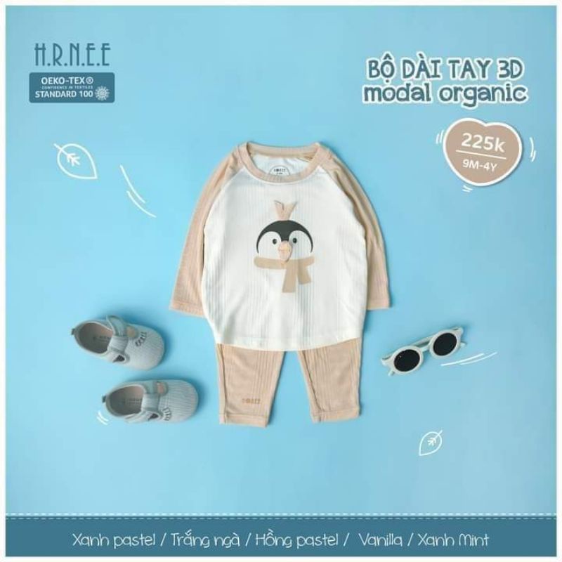 Bộ dài tay Hrnee sợi modal