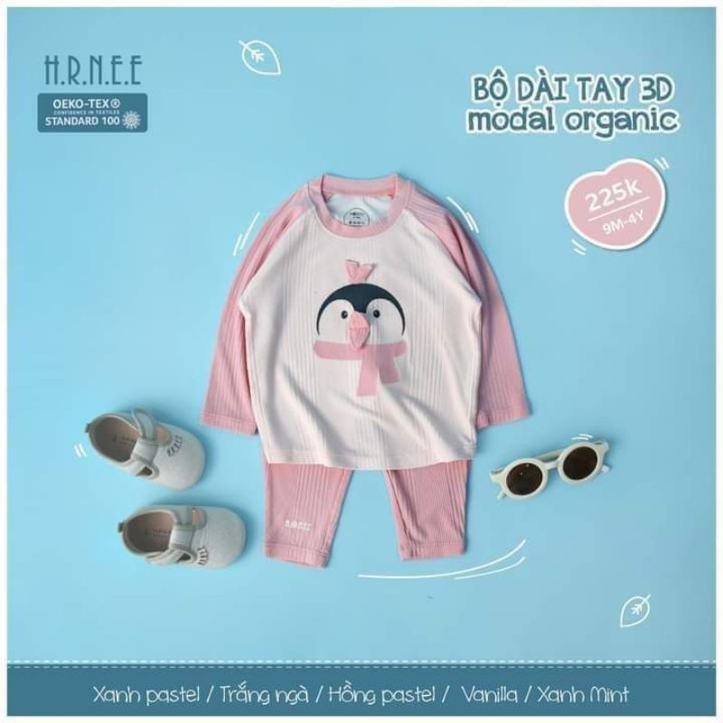 Bộ dài tay Hrnee sợi modal