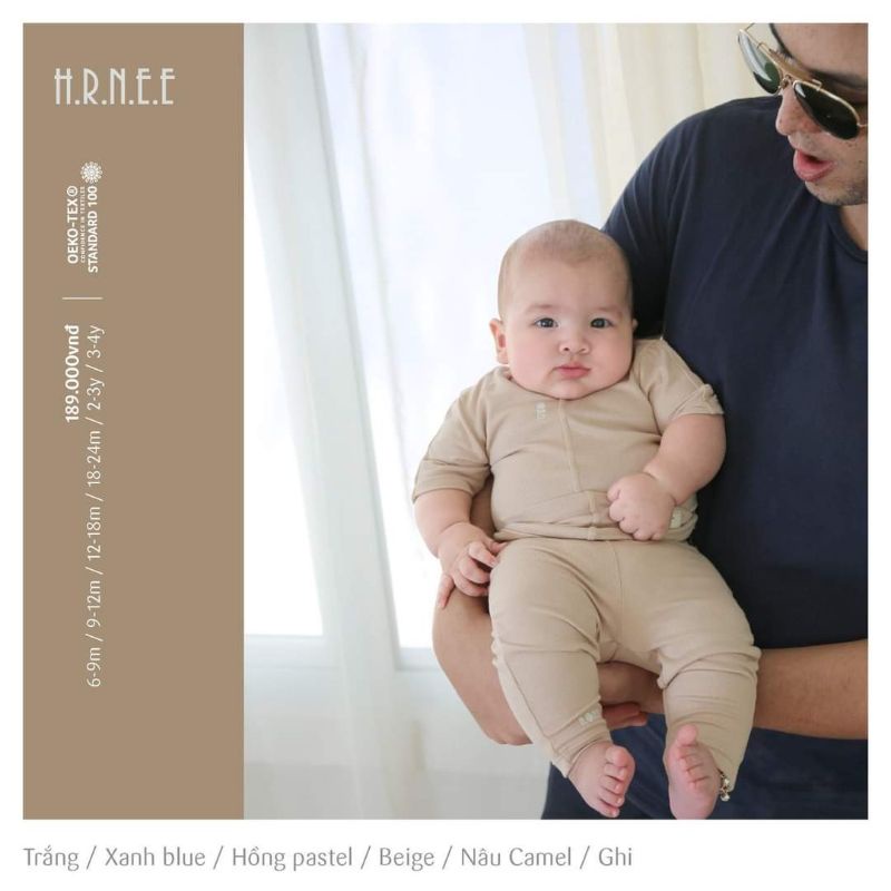Bộ quần dai tay cộc hrnee