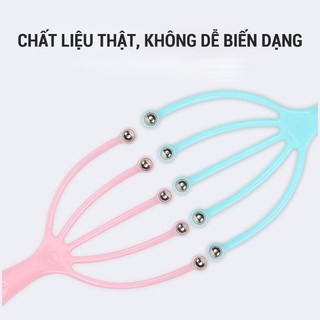 Cây massage đầu 5 ngón giảm stress, giúp thư giãn