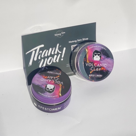 Sáp vuốt tóc nam Volcanic Clay V5 80ml chính hãng - Sáp tạo phồng giữ nếp 10h-12h, tem Song Mã SMS - SÁPITAL
