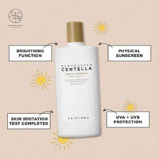 Kem Chống Nắng Skin1004 Madagascar Centella Air fit Suncream Plus SPF50+ Chai 50ml