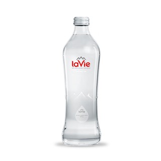 Nước khoáng thiên nhiên La Vie chai thuỷ tinh 450ml