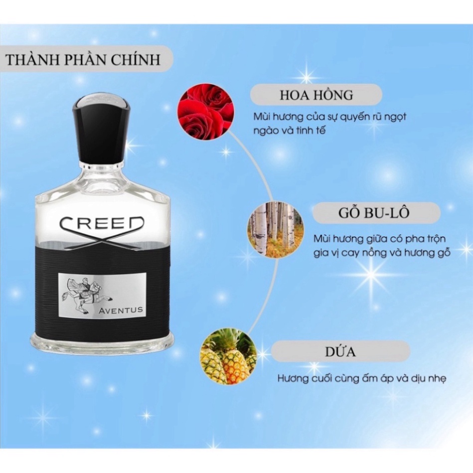 Nước hoa cao cấp chính hãng 𝐂𝐫𝐞𝐞𝐝 𝐀𝐯𝐞𝐧𝐭𝐮𝐬𝐬, dầu thơm nam body 100ml hương thơm nam tính cuốn hút , nam tính,mạnh mẽ c200 | BigBuy360 - bigbuy360.vn