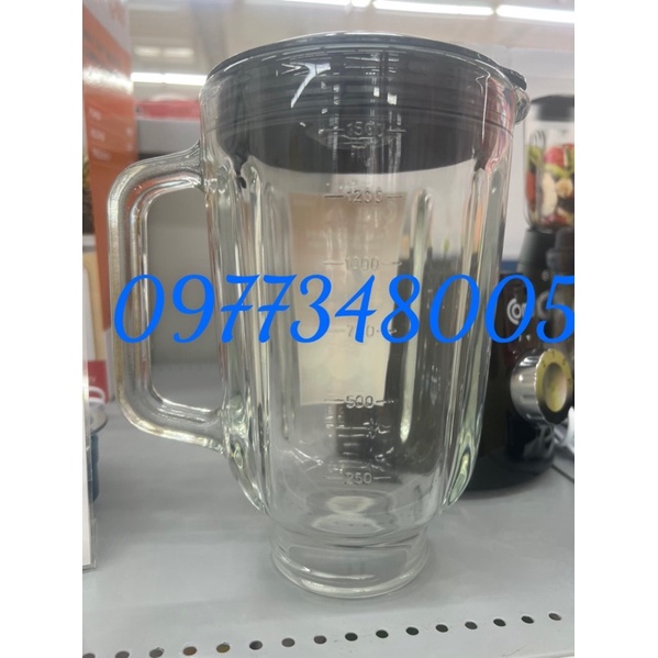 (PHỤ KIỆN MÁY XAY) CỐI , LY THỦY TINH MÁY XAY SINH TỐ ELMICH BLE-1849