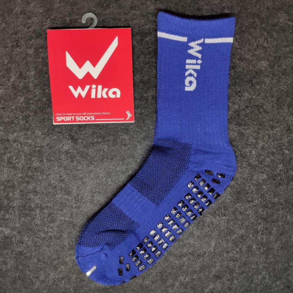 Tất chống trơn, vớ chống trướt đá banh, đá bóng thương hiệu Wika dành cho thể thao, bóng đá, bóng chuyền 10 màu sắc. .