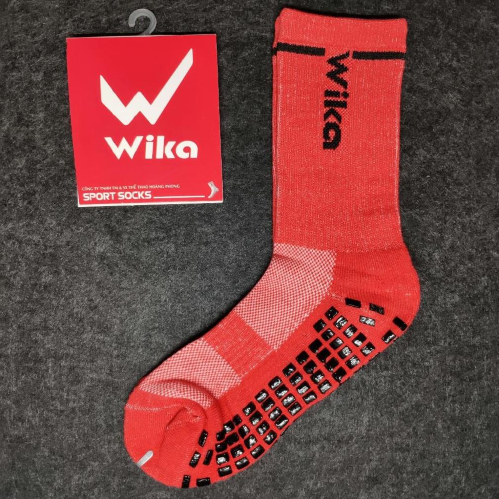 Tất chống trơn, vớ chống trướt đá banh, đá bóng thương hiệu Wika dành cho thể thao, bóng đá, bóng chuyền 10 màu sắc. .