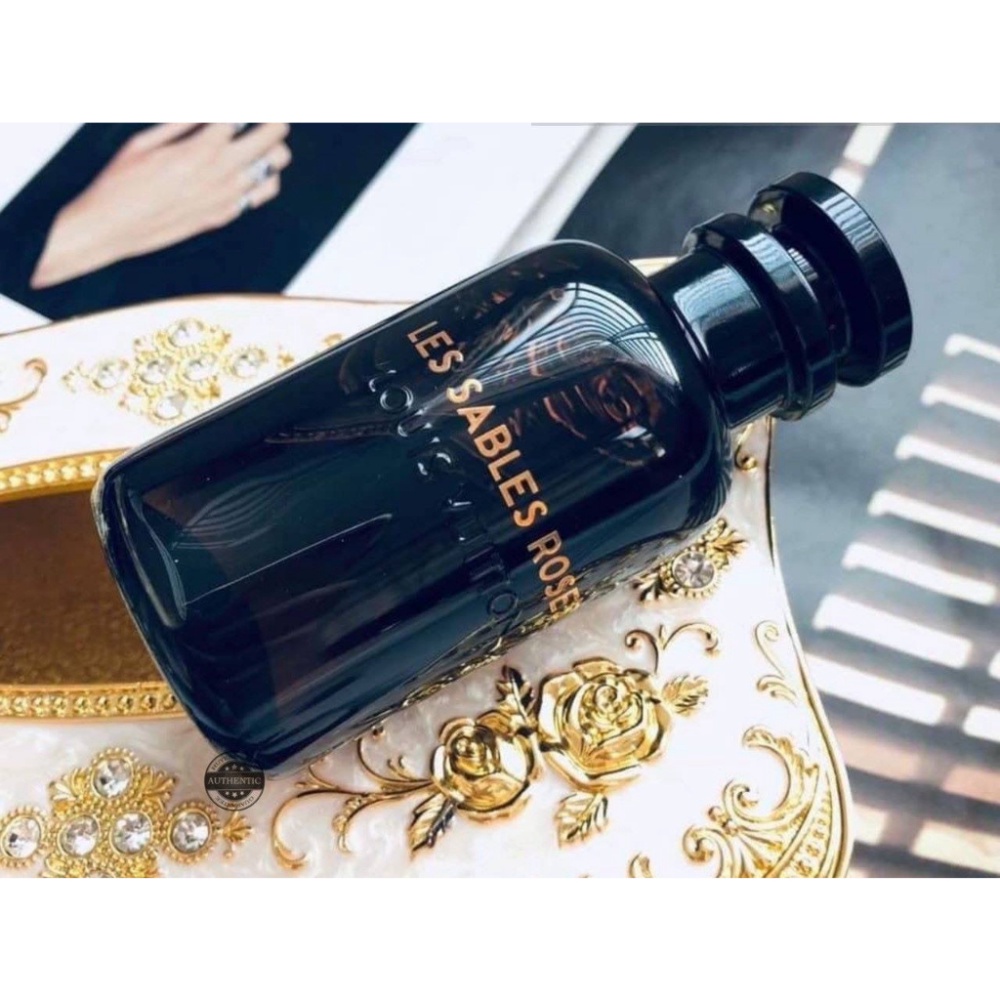 Nước Hoa Unisex Nam Nữ unisex Lv Les Sables Roses Hương Hoa Hồng Sa Mạc Thơm Sang Trọng Quý Phái Lưu Hương Lâu, dầu thơm