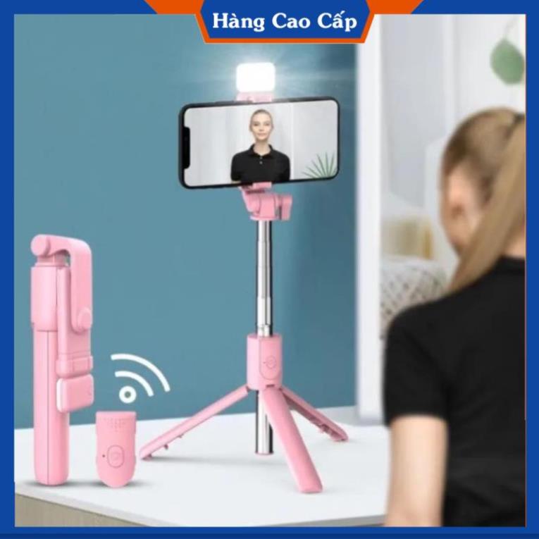 Gậy Chụp Ảnh Tự Sướng, Gậy Selfie 3 Chân Có Điều Khiển Từ Xa- Xoay 360 độ, Chụp Ảnh du lịch, livetream, quay tiktok