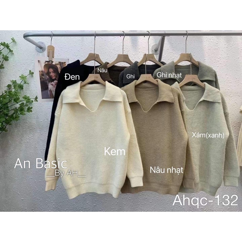 Áo len chất dày dặn có cổ Nana21 AL132