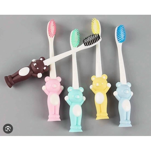 Set 4 Bàn Chải Đánh Răng Xuất Nhật Siêu Mềm Cho Bé